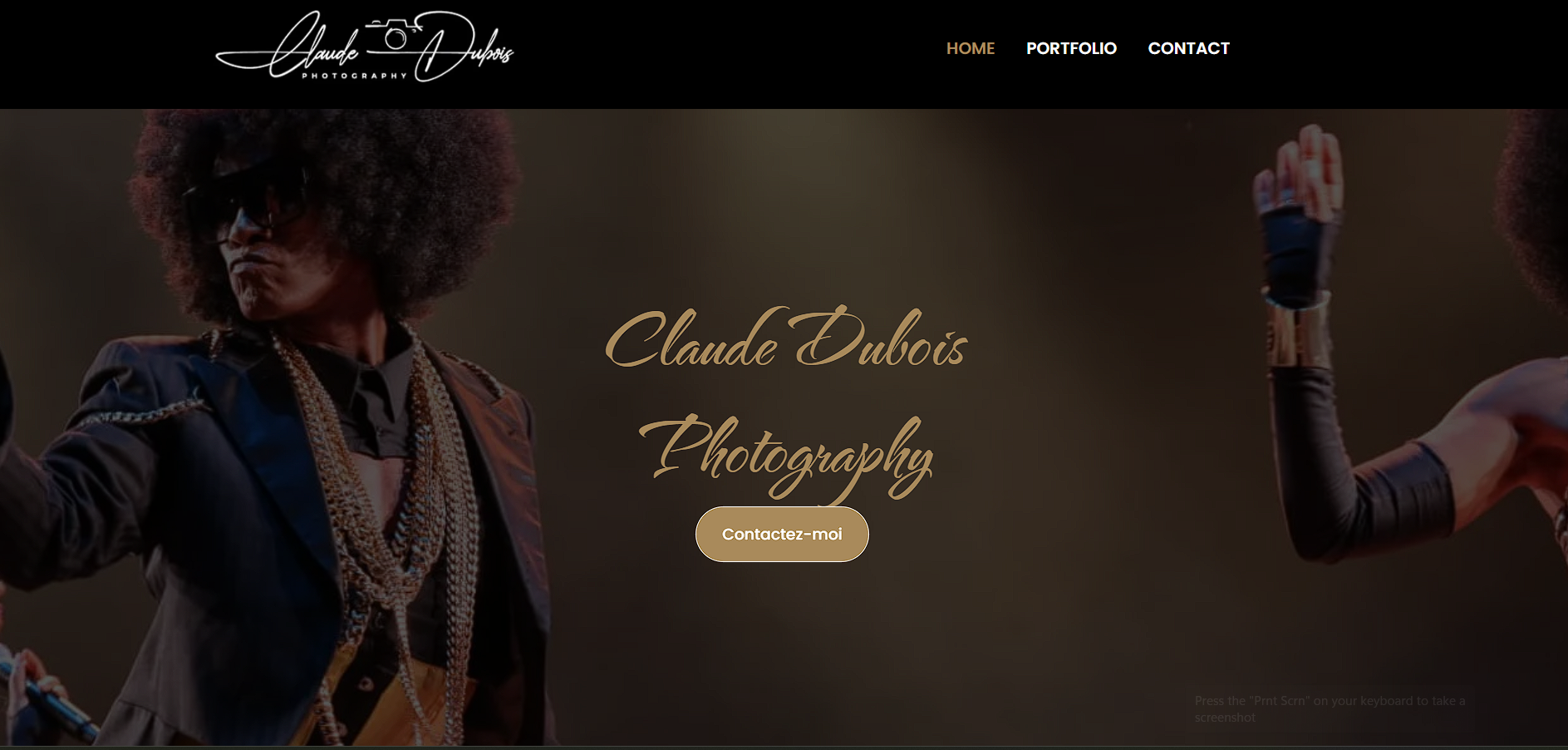 photography website